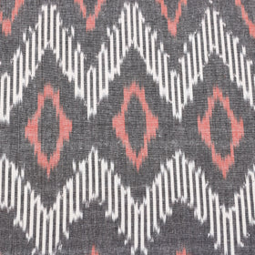 Handloom cotton single pochampally ikat bed sheet (90 x 60