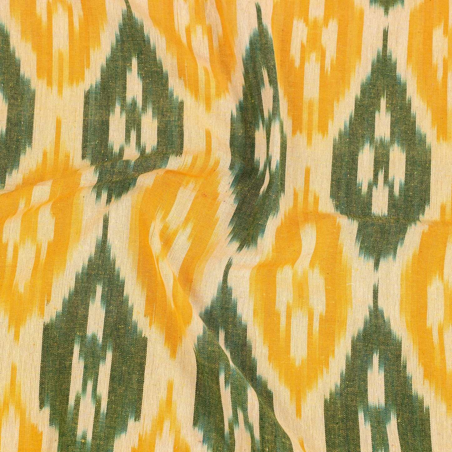 Handloom cotton single pochampally ikat bed sheet (90 x 60