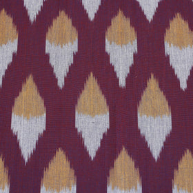 Handloom cotton single pochampally ikat bed sheet (90 x 60