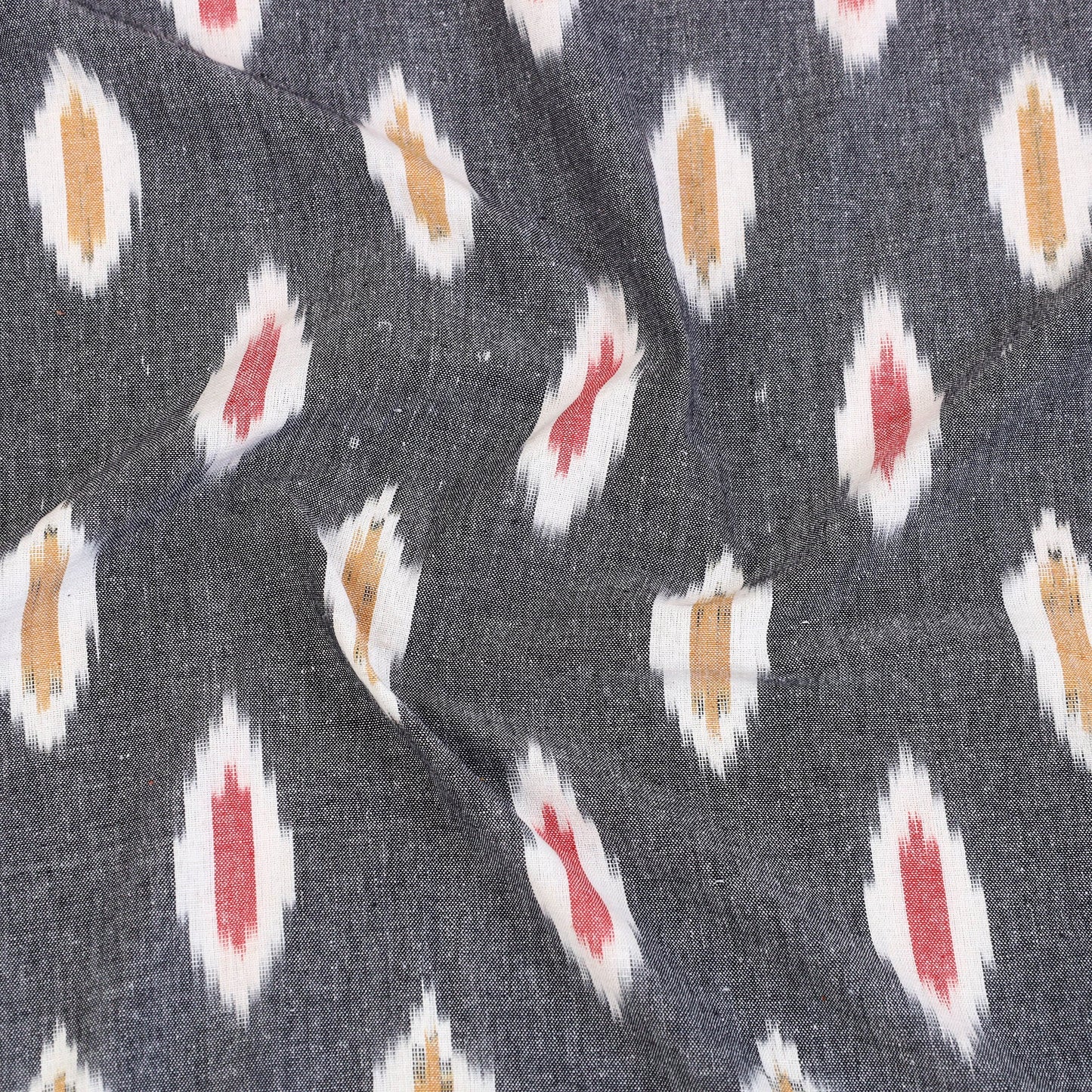 Handloom cotton single pochampally ikat bed sheet (90 x 60