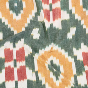 Handloom cotton single pochampally ikat bed sheet (90 x 60