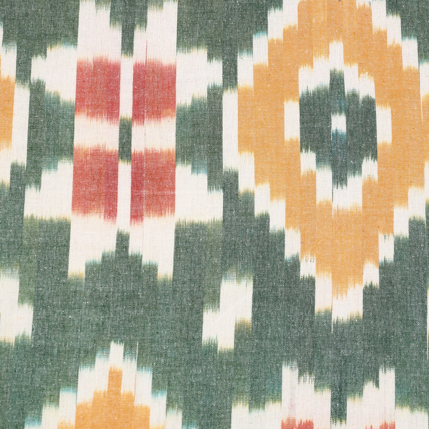 Handloom cotton single pochampally ikat bed sheet (90 x 60