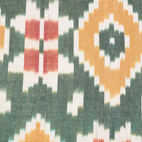 Handloom cotton single pochampally ikat bed sheet (90 x 60