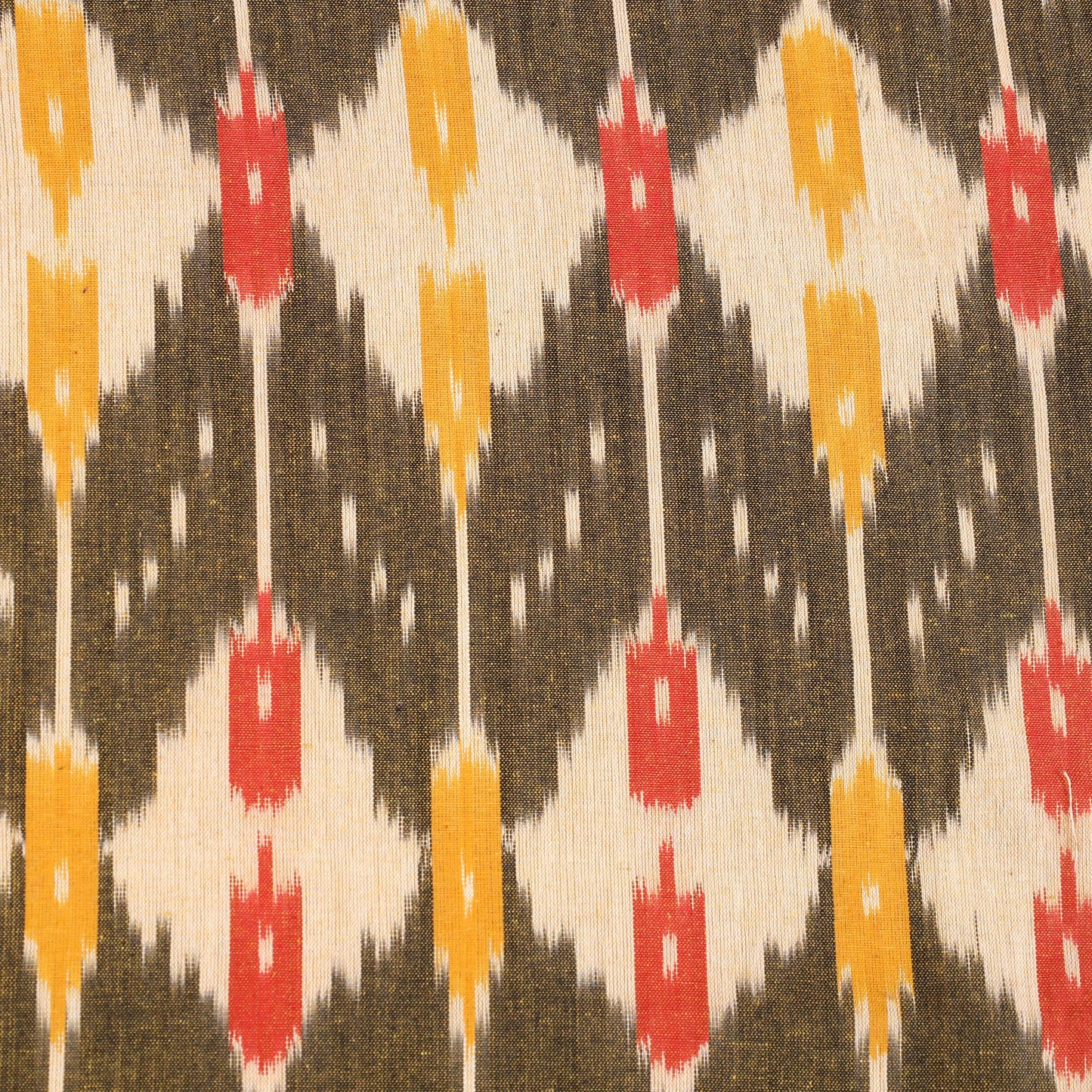 Handloom cotton single pochampally ikat bed sheet (90 x 60