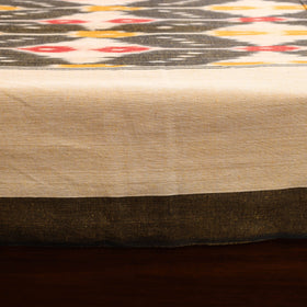 Handloom cotton single pochampally ikat bed sheet (90 x 60