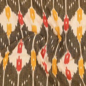 Handloom cotton single pochampally ikat bed sheet (90 x 60