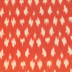 Handloom cotton single pochampally ikat bed sheet (90 x 60