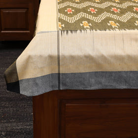 Handloom cotton single pochampally ikat bed sheet (90 x 60