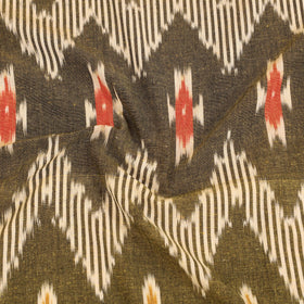 Handloom cotton single pochampally ikat bed sheet (90 x 60