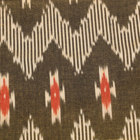 Handloom cotton single pochampally ikat bed sheet (90 x 60