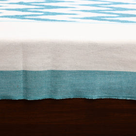 Handloom cotton single pochampally ikat bed sheet (90 x 60