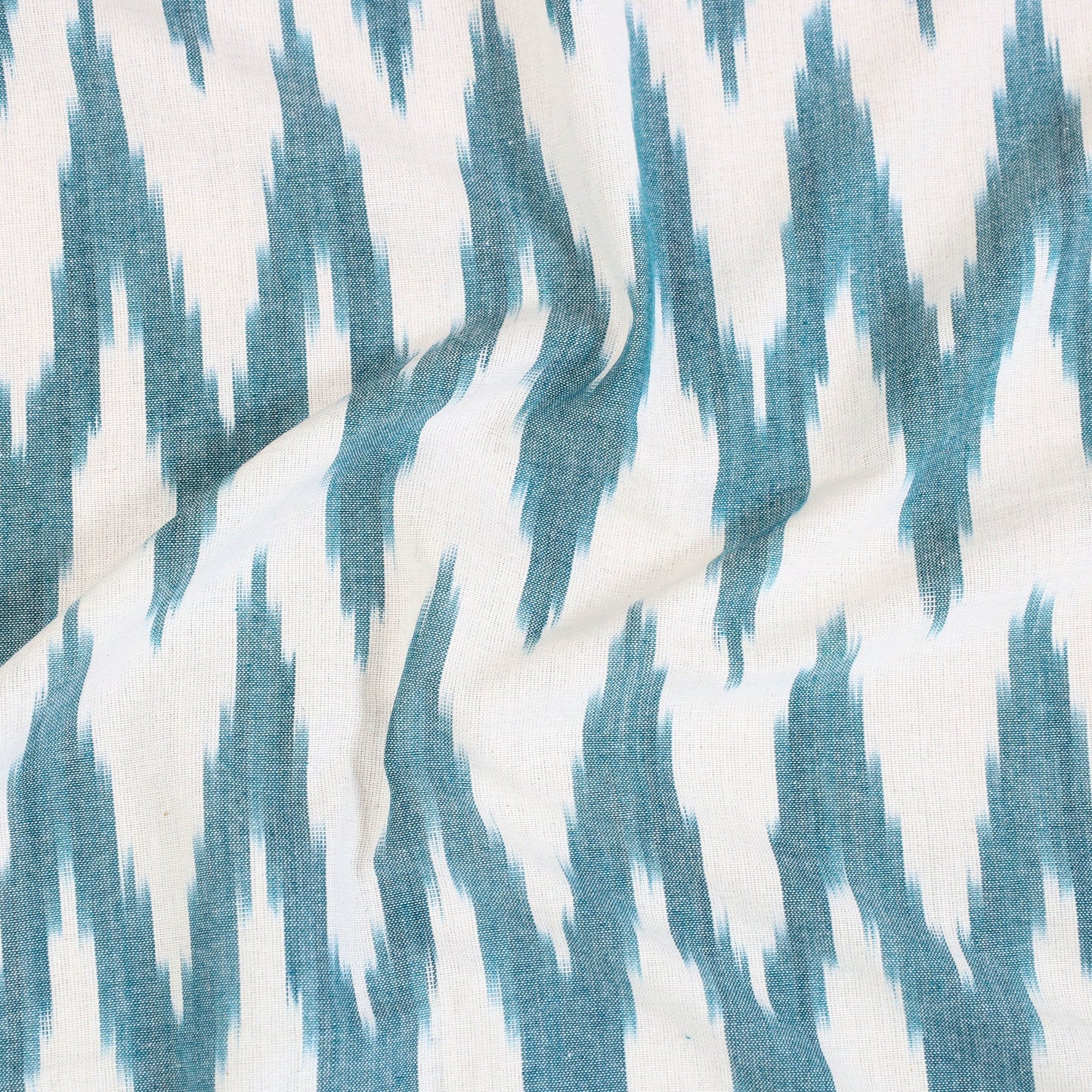 Handloom cotton single pochampally ikat bed sheet (90 x 60