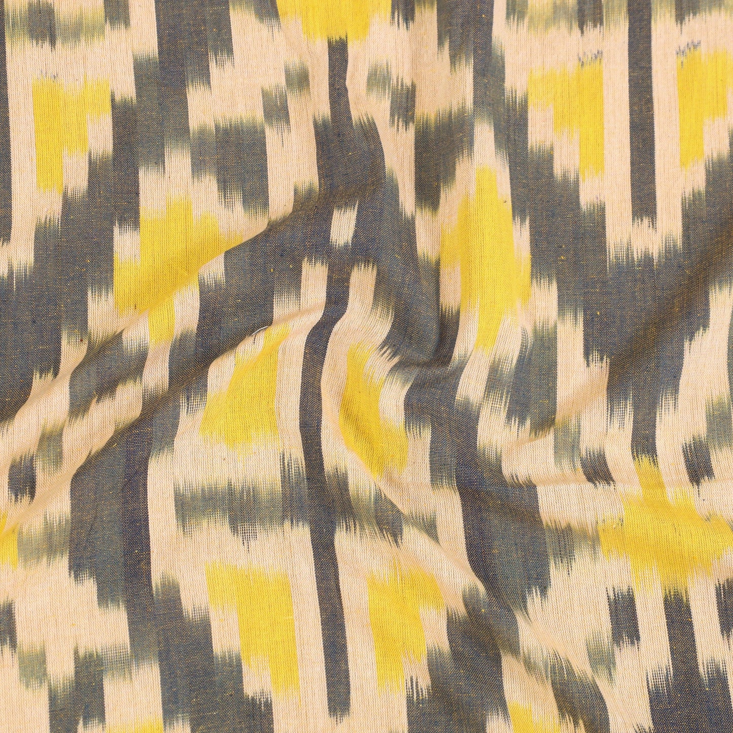 Handloom cotton single pochampally ikat bed sheet (90 x 60