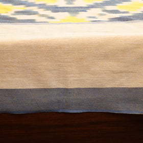 Handloom cotton single pochampally ikat bed sheet (90 x 60