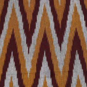 Handloom cotton single pochampally ikat bed sheet (90 x 60