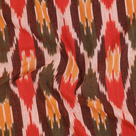 Handloom cotton single pochampally ikat bed sheet (90 x 60