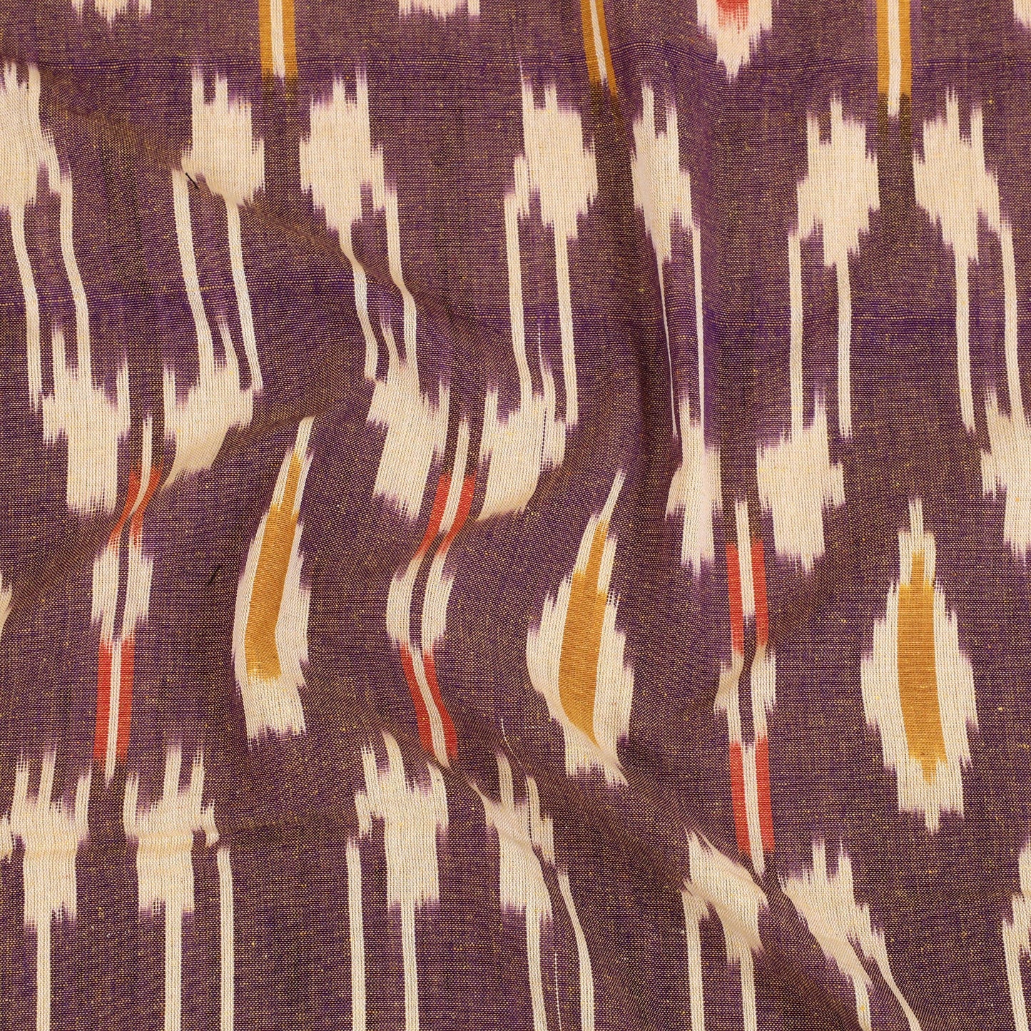 Handloom cotton single pochampally ikat bed sheet (90 x 60