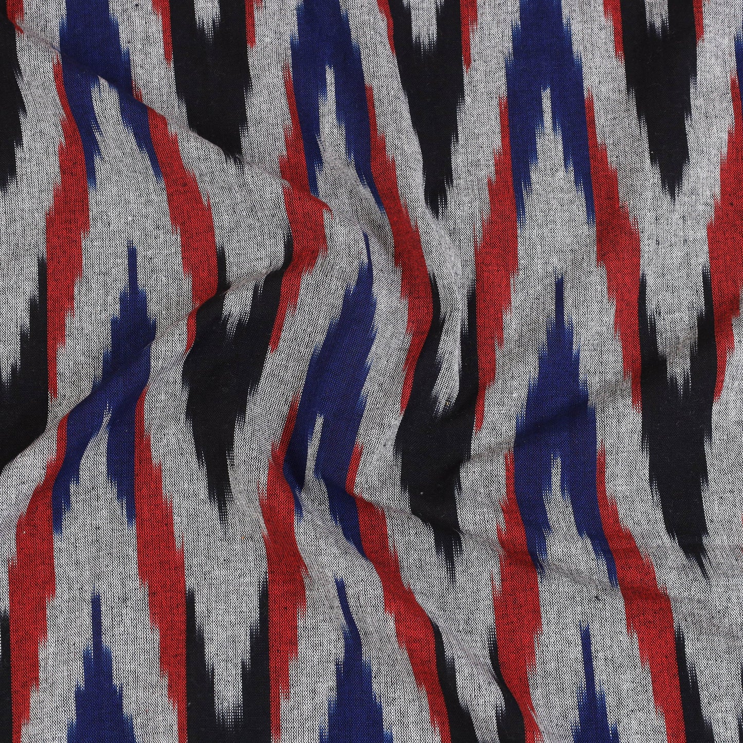 Handloom cotton single pochampally ikat bed sheet (90 x 60