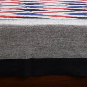 Handloom cotton single pochampally ikat bed sheet (90 x 60