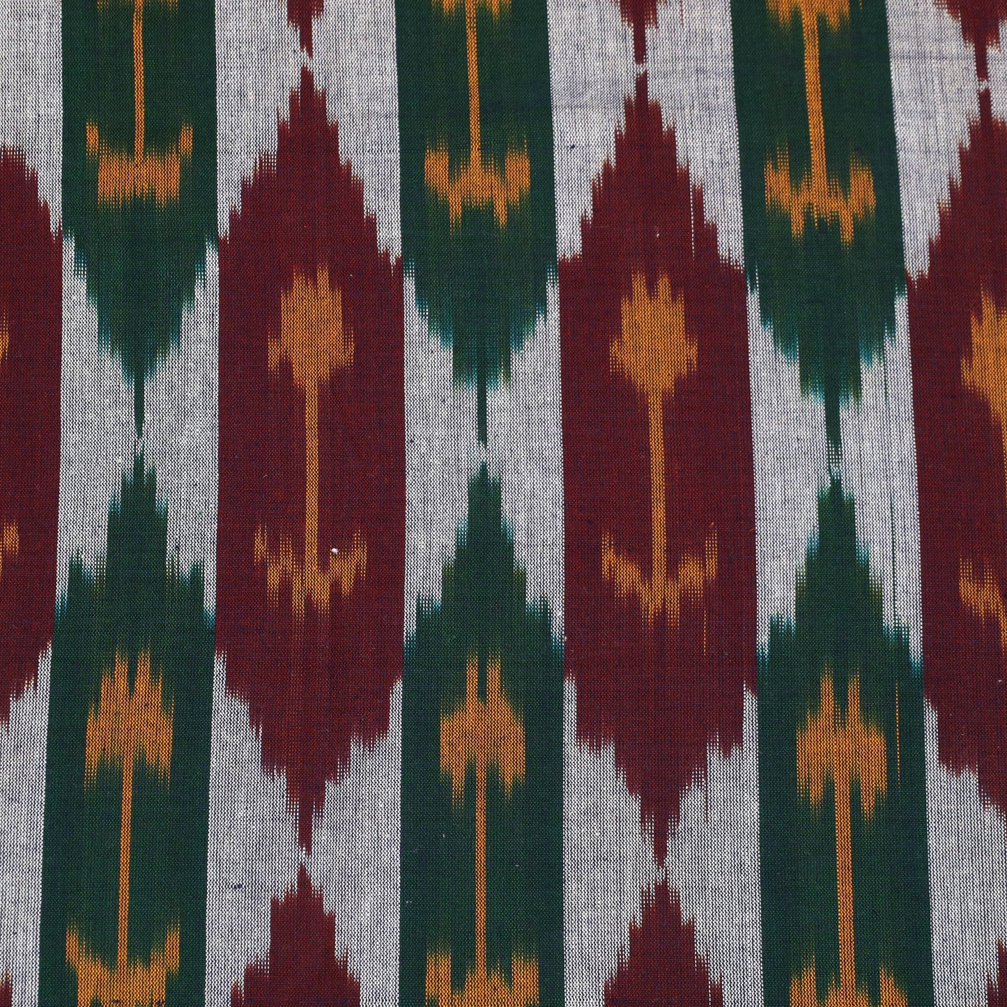 Handloom cotton single pochampally ikat bed sheet (90 x 60