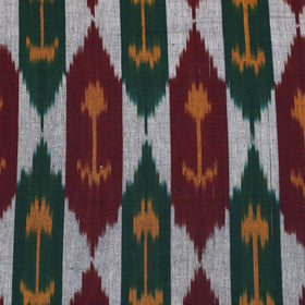 Handloom cotton single pochampally ikat bed sheet (90 x 60