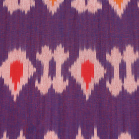 Handloom cotton single pochampally ikat bed sheet (90 x 60