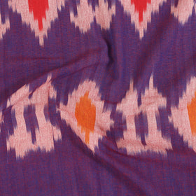 Handloom cotton single pochampally ikat bed sheet (90 x 60