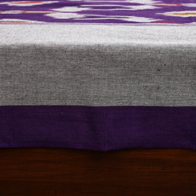 Handloom cotton single pochampally ikat bed sheet (90 x 60