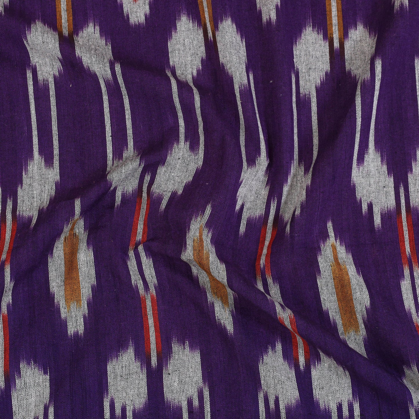 Handloom cotton single pochampally ikat bed sheet (90 x 60