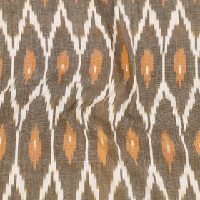 Handloom cotton single pochampally ikat bed sheet (90 x 60