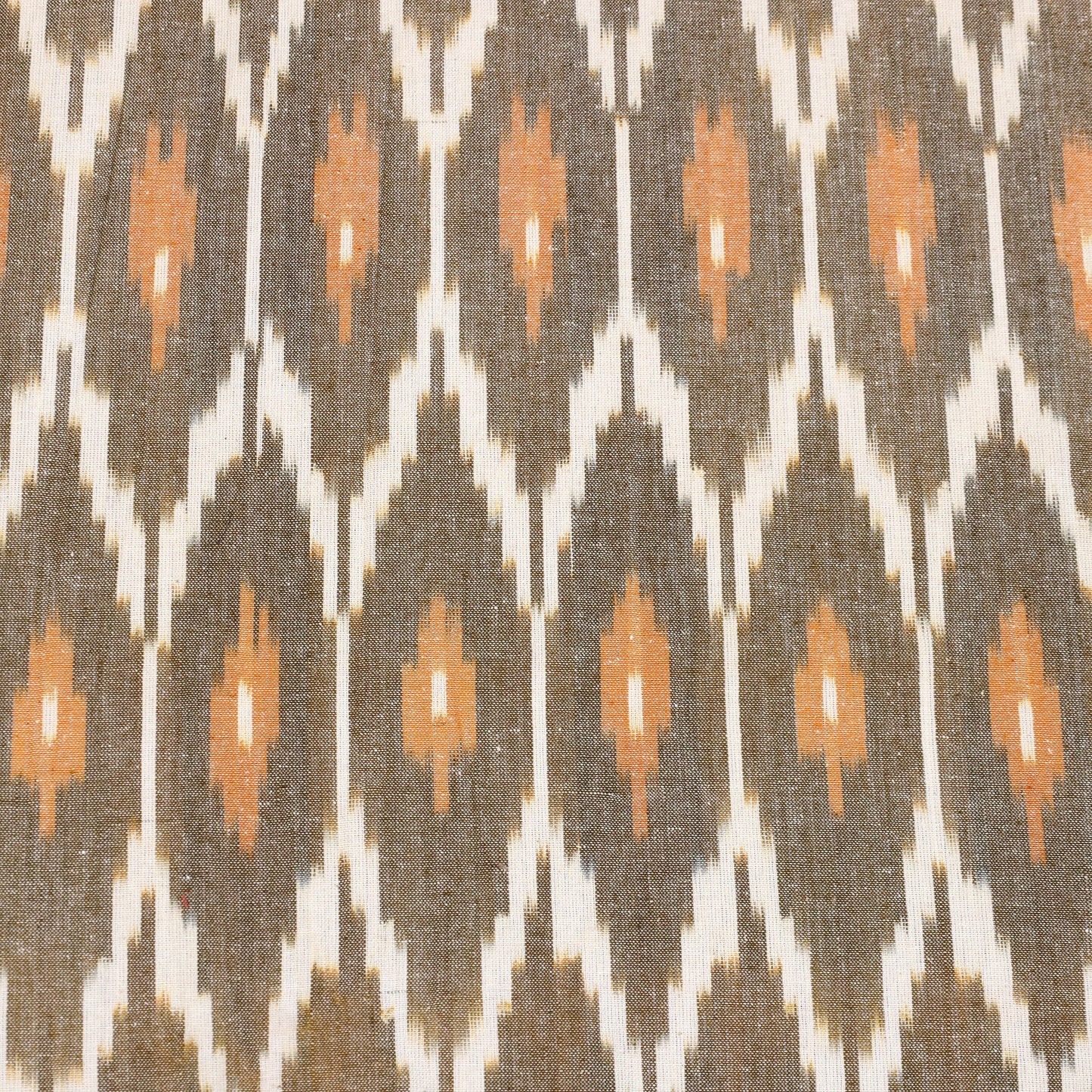 Handloom cotton single pochampally ikat bed sheet (90 x 60