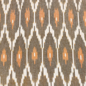 Handloom cotton single pochampally ikat bed sheet (90 x 60