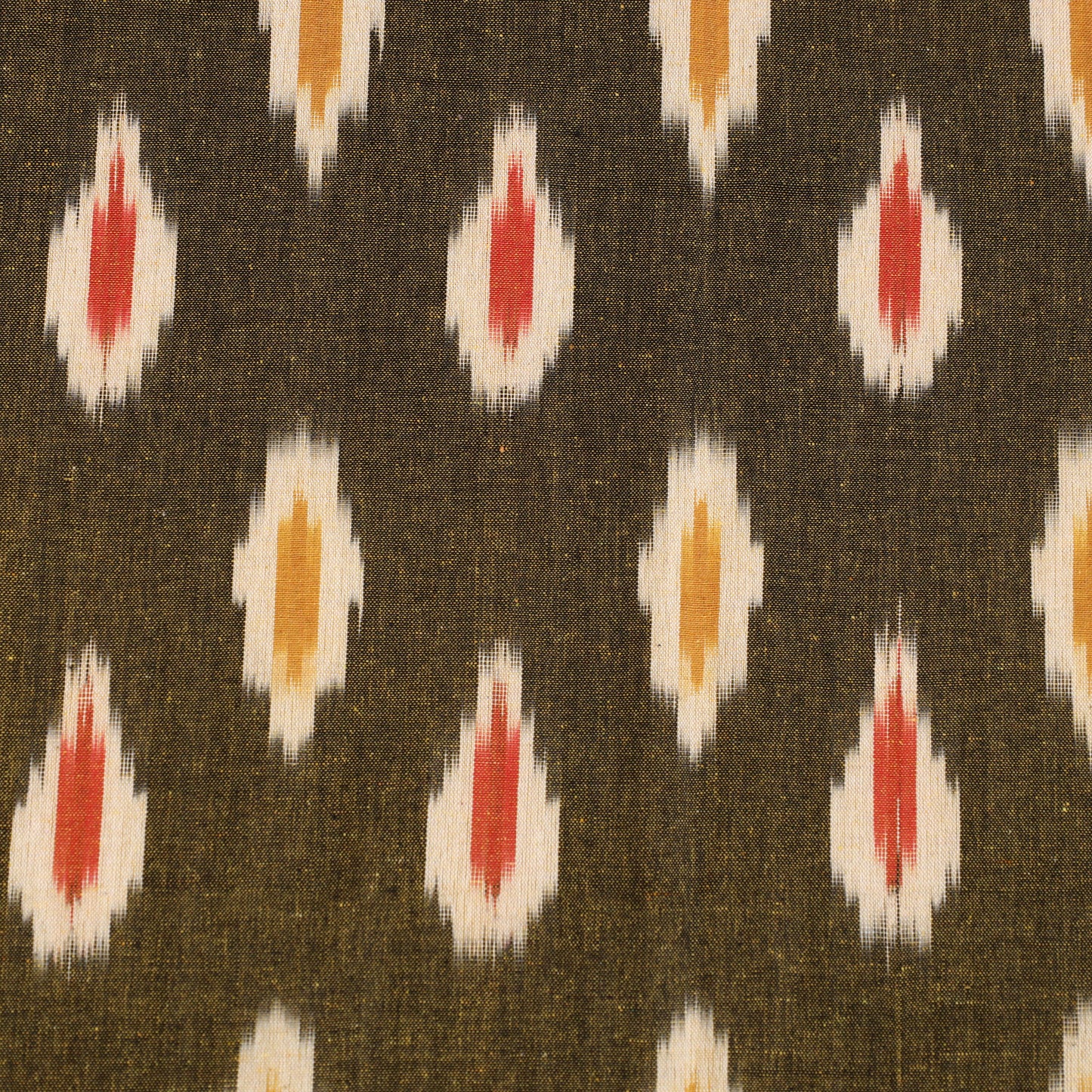 Handloom cotton single pochampally ikat bed sheet (90 x 60