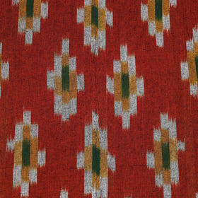 Handloom cotton single pochampally ikat bed sheet (90 x 60