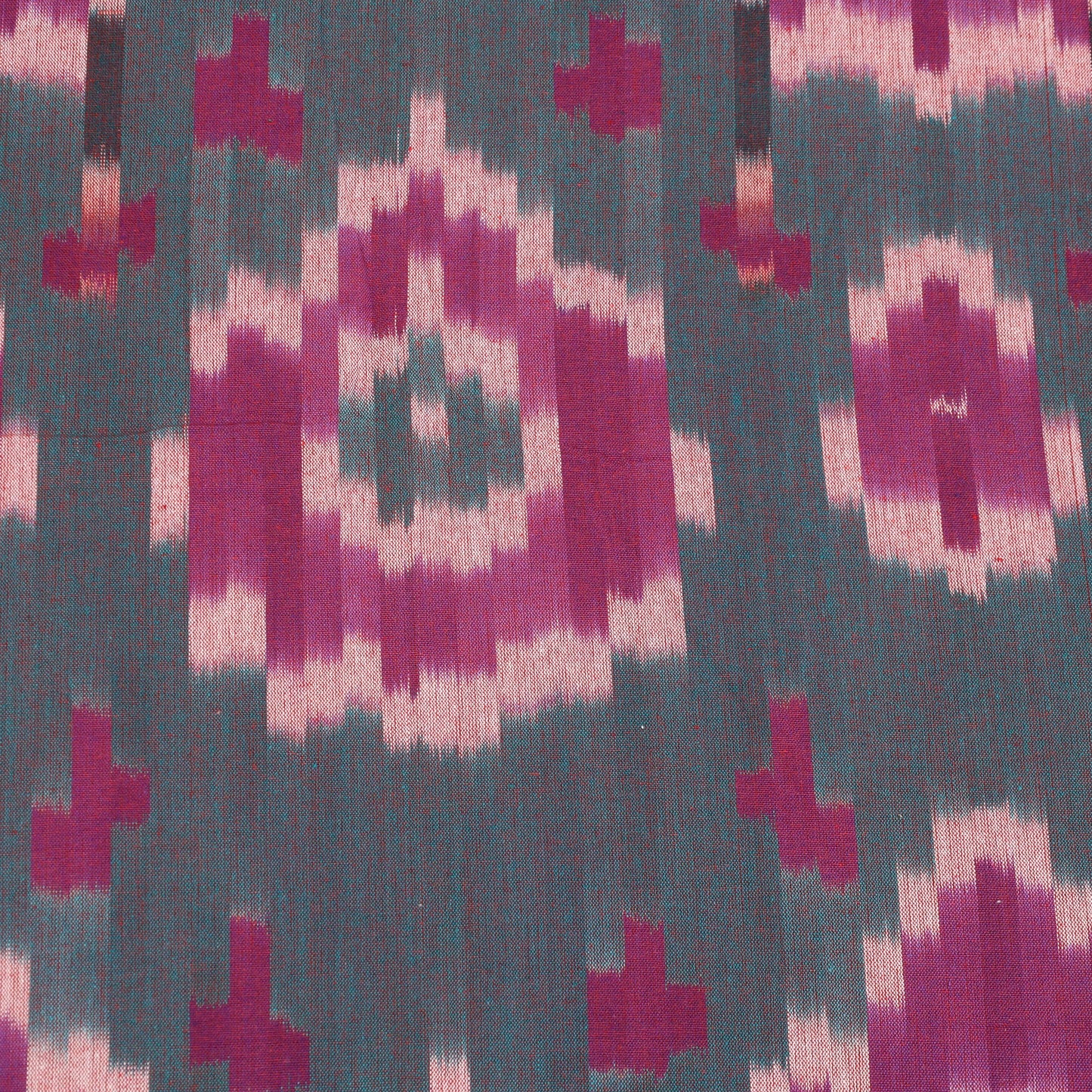 Handloom cotton single pochampally ikat bed sheet (90 x 60