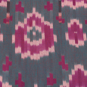 Handloom cotton single pochampally ikat bed sheet (90 x 60