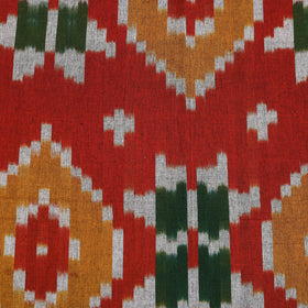 Handloom cotton single pochampally ikat bed sheet (90 x 60