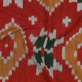 Handloom cotton single pochampally ikat bed sheet (90 x 60