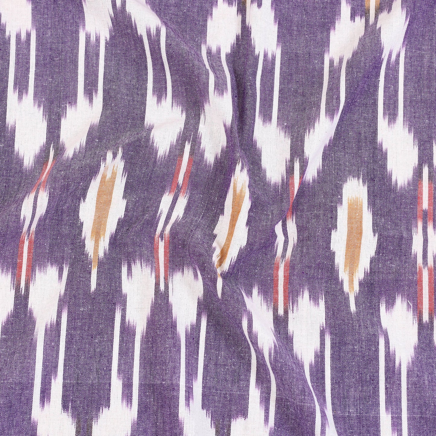 Handloom cotton single pochampally ikat bed sheet (90 x 60