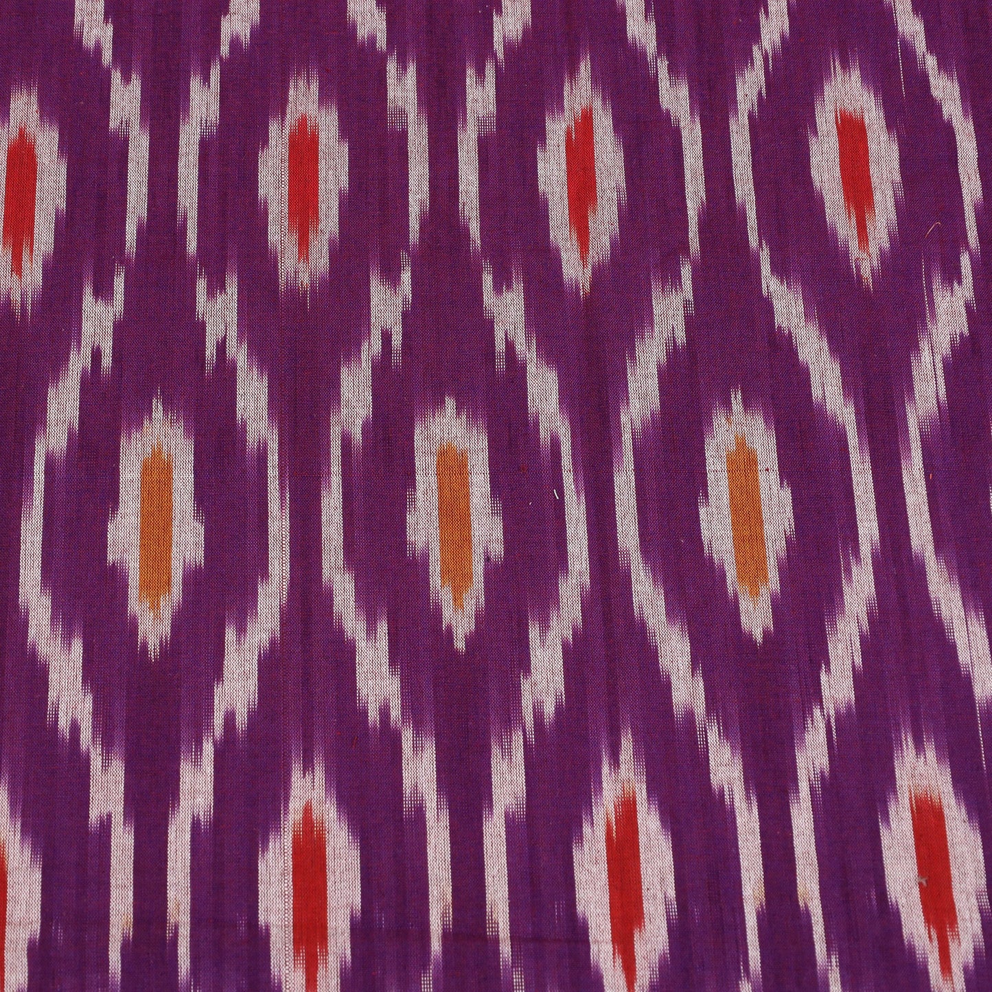 Handloom cotton single pochampally ikat bed sheet (90 x 60