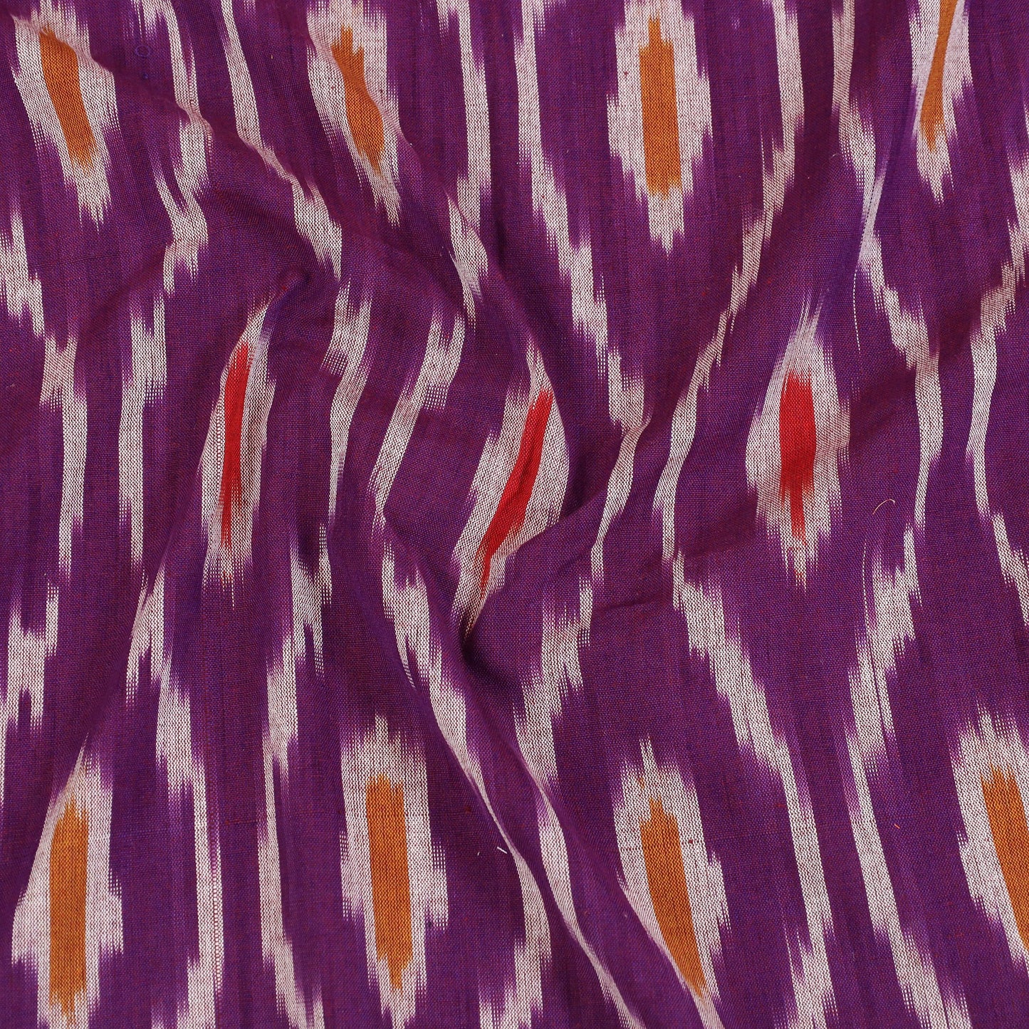 Handloom cotton single pochampally ikat bed sheet (90 x 60