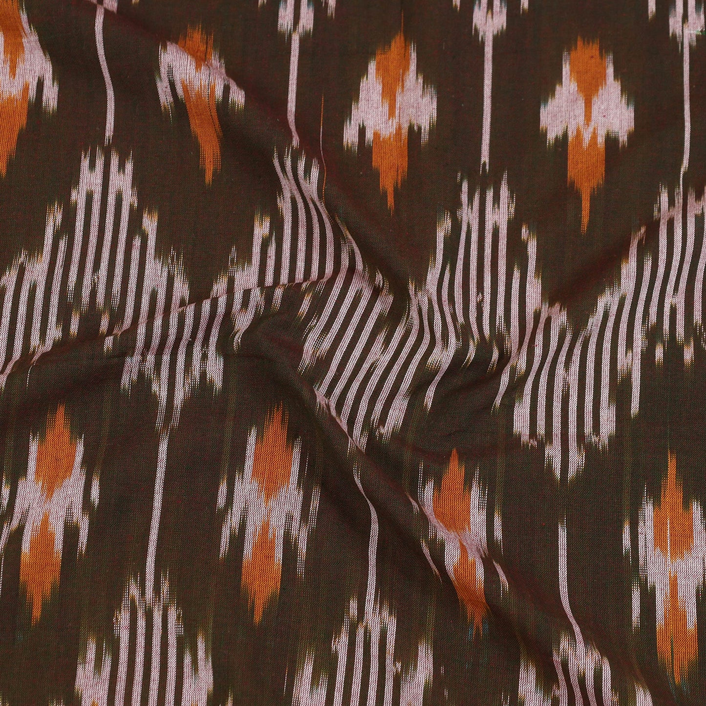 Handloom cotton single pochampally ikat bed sheet (90 x 60