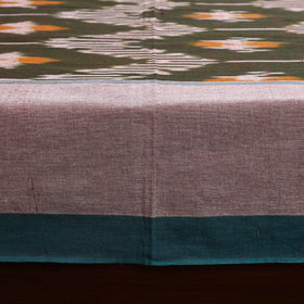 Handloom cotton single pochampally ikat bed sheet (90 x 60