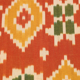 Handloom cotton single pochampally ikat bed sheet (90 x 60