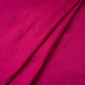 Handloom dupion silk natural dyed plain fabric 01