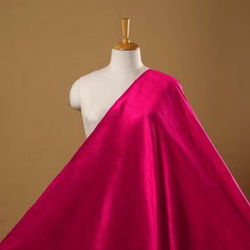 Handloom dupion silk natural dyed plain fabric 01