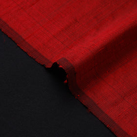 Handloom dupion silk natural dyed plain fabric 03