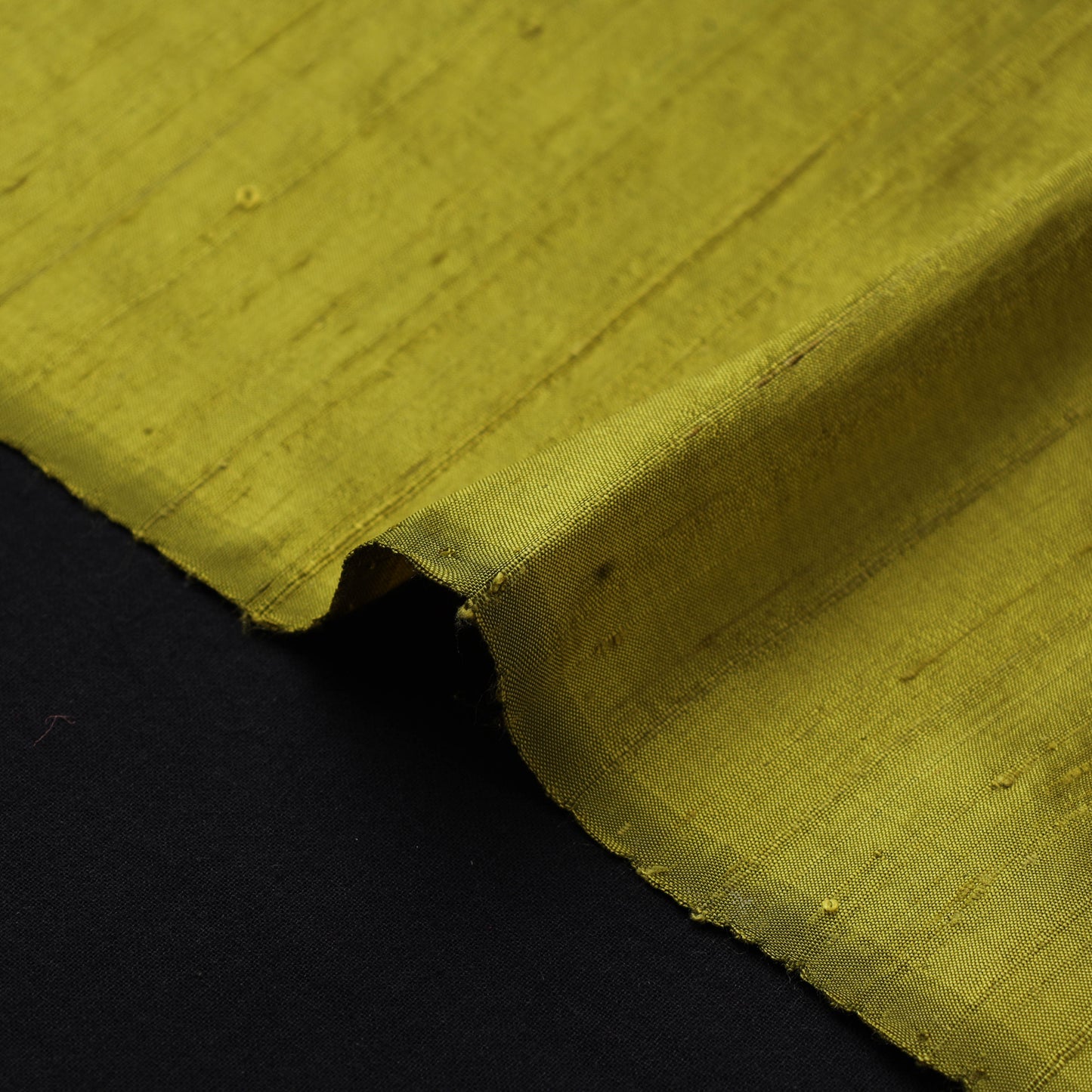 Handloom dupion silk natural dyed plain fabric 04