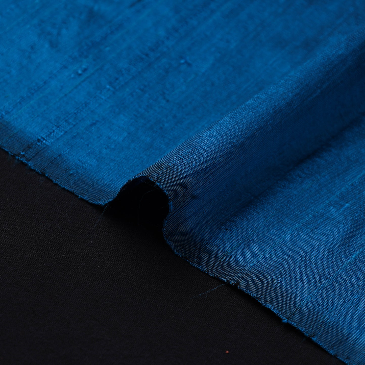 Handloom dupion silk natural dyed plain fabric 06