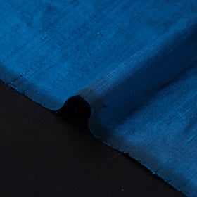 Handloom dupion silk natural dyed plain fabric 06